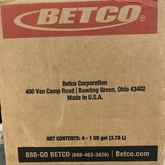 4 Betco Advanced Alcohol Gel Hand Sanitizer Fresh 1 Gal. Case Lot Carton 7960400 - Picture 5 of 5